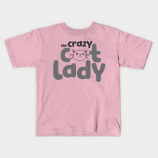 The OFFICIAL Crazy Cat Lady Kids T-Shirt